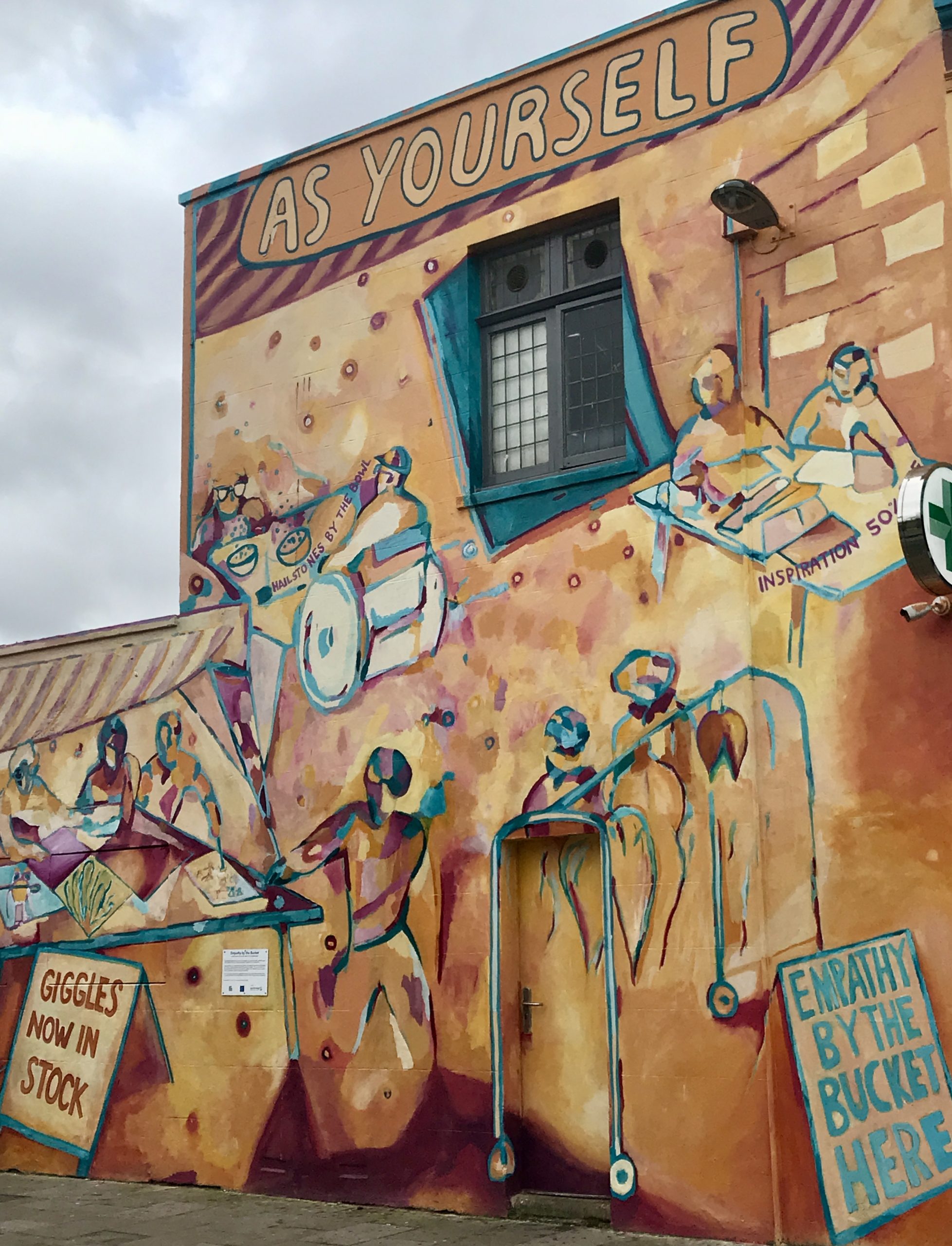 mural on the high street